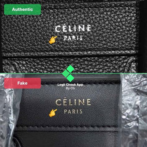 fake nano celine|is my celine nano real.